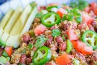 Effortless 30-Minute Red Beans and Cauliflower Rice