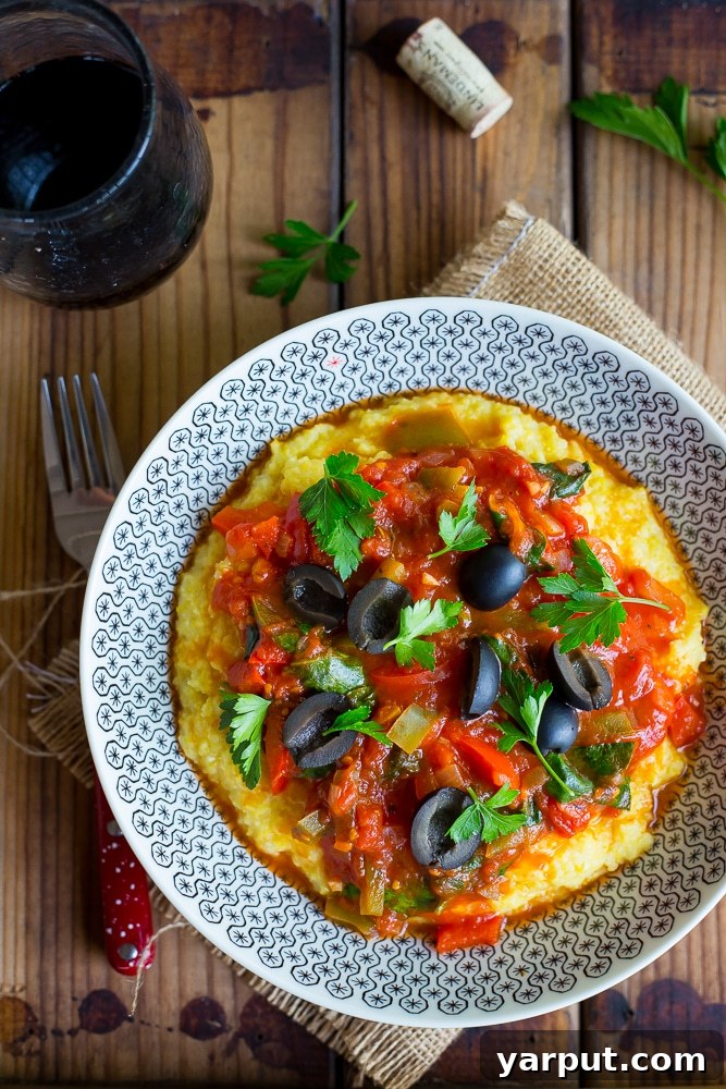 22 Speedy Vegan Suppers: Wholesome & Ready in 30 Minutes 23 Comforting pizza polenta bowls, combining creamy polenta with classic pizza toppings for a quick and satisfying vegan meal.