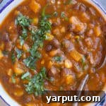 Vegetarian Pumpkin Chili with Black Beans