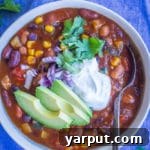 Instant Pot Vegetarian Chili