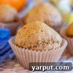 Healthy Whole Wheat Pumpkin Muffins