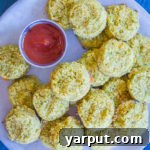 A small image of Protein Packed Broccoli Cheese Bites.