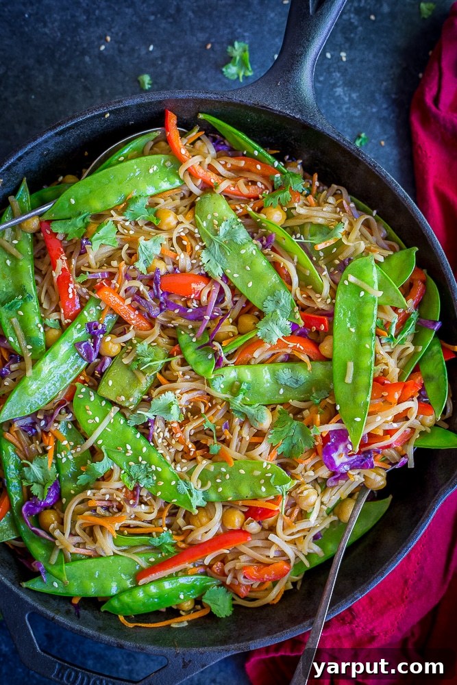 20 Delicious Vegetarian Dinner Ideas 10 30 Minute Sesame Ginger Noodles with Vegetables