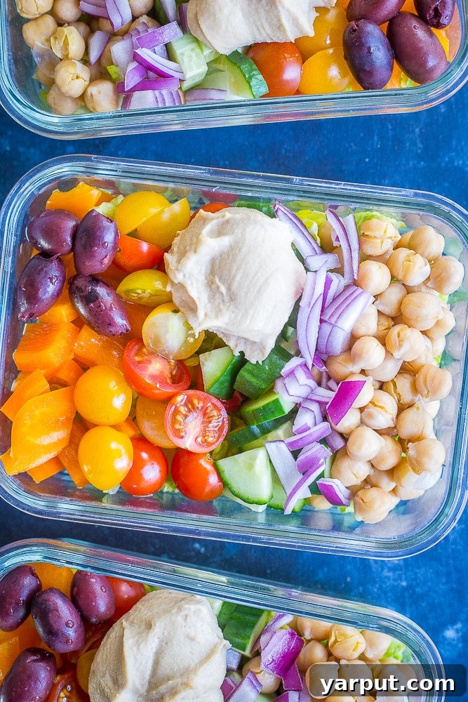 16 Delicious Vegan Lunch Prep Ideas 8 Easy Vegan Greek Salad Meal Prep Bowls
