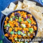 Roasted Butternut Squash Salad with Black Beans