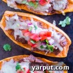 Sweet Potato Tostadas with fresh cilantro and lime