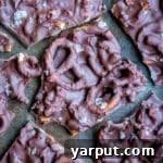 Two-Ingredient Chocolate Pretzel Bark