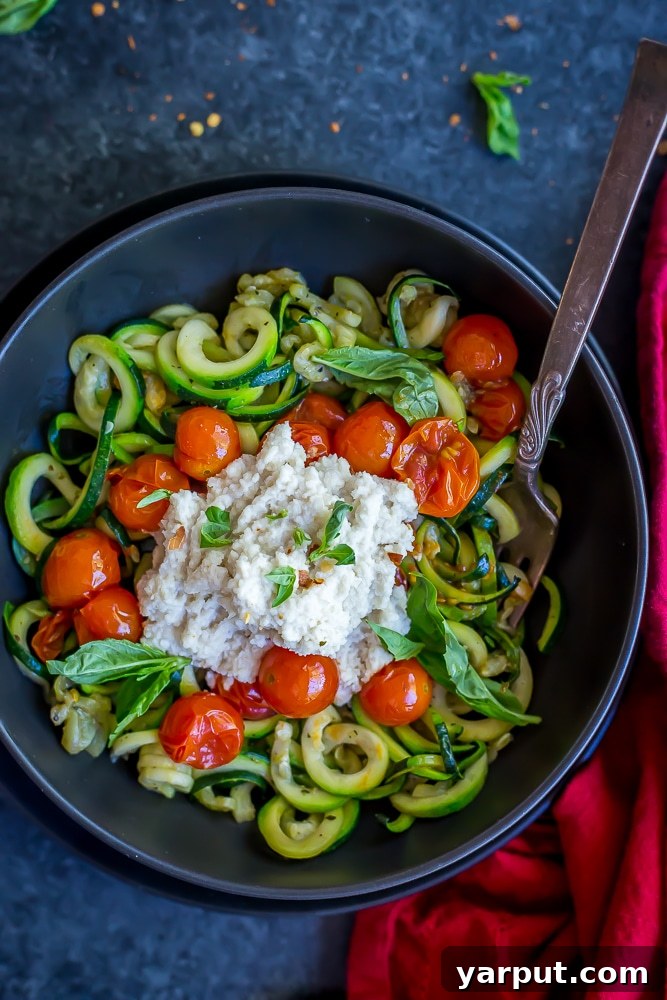 Zucchini Noodle Lasagna Bowls