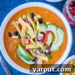 Vegetarian Tortilla Soup