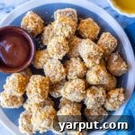 Crispy Tofu Poppers 5 Crispy Tofu Nuggets