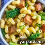 Tofu Broccoli Pasta recipe card thumbnail image