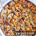 Vegan Stuffing with Sage & Green Apple