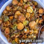 BBQ Roasted Brussels Sprouts hero image