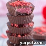 Strawberry Coconut Chocolate Cups