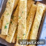 The Best Vegan Breadsticks