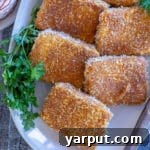 Golden Crispy Tofu Steaks 7 Crispy Fried Tofu Steaks