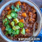 Sweet Potato and Quinoa Chili