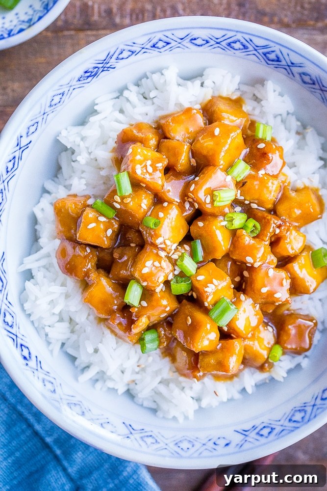67 Beginner-Friendly Vegan Recipes 15 Crispy vegan orange tofu, coated in a sweet and tangy glaze, served with fresh scallions and sesame seeds.