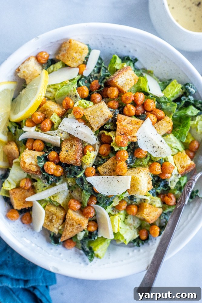 41 Vibrant Summer Salad Ideas 13 Delicious Vegan Caesar Salad, a plant-based classic.