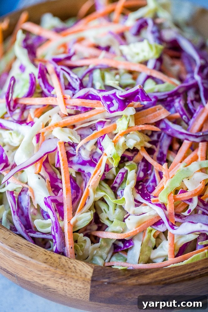 41 Vibrant Summer Salad Ideas 22 Easy Homemade Coleslaw, a creamy classic.