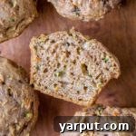 Zucchini Apple Carrot Muffins