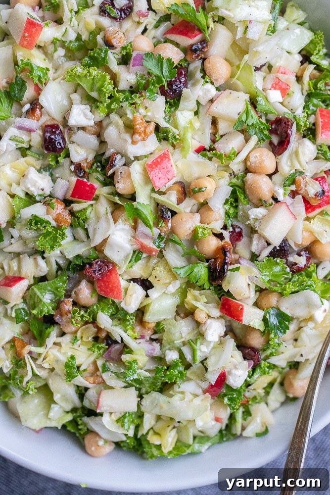 Vibrant Holiday Cabbage and Kale Medley 5 close up of holiday salad Recipe