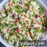 Holiday Salad with Cabbage and Kale