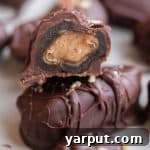 Chocolate Covered Smoky Almond Butter Stuffed Dates