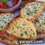 Thin and Crispy Garlic Bread with Miso Butter