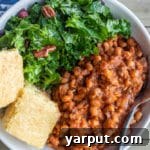 BBQ Black Eyed Peas main image for the recipe card