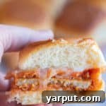 Vegetarian Chickn' Parmesan Sliders