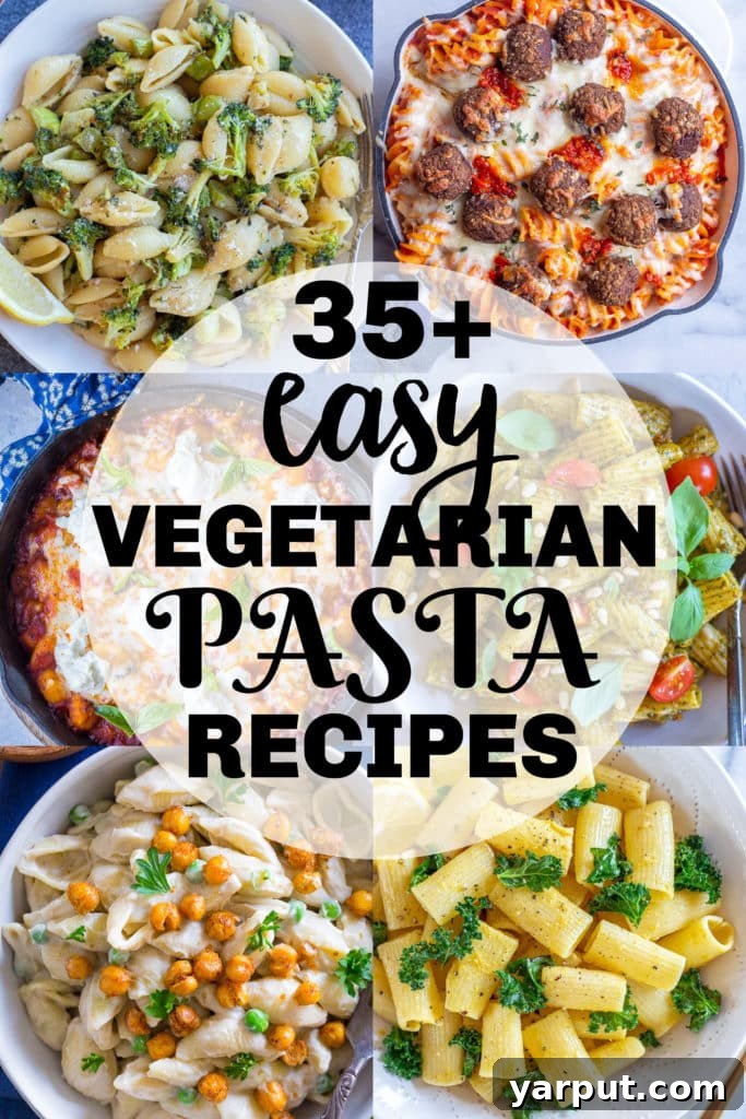 Easy Vegetarian Pasta Recipes for Weeknights
