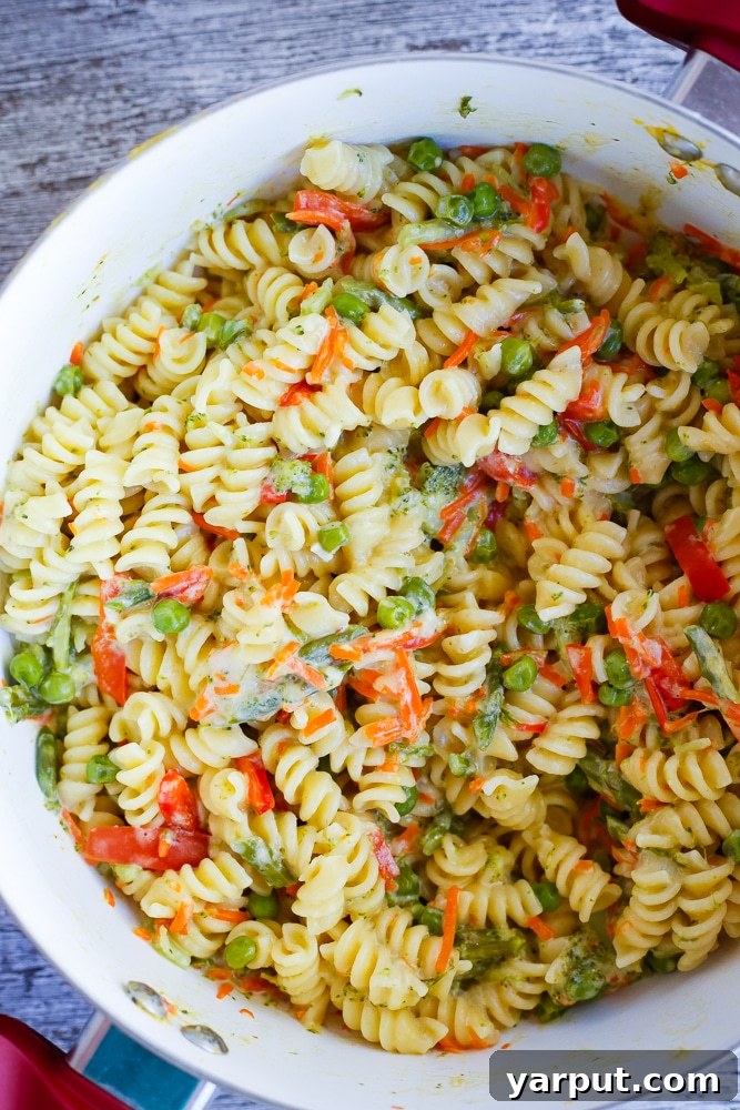 Easy One Pot Pasta Primavera