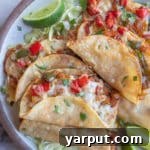 Crispy Baked Fajita Tacos