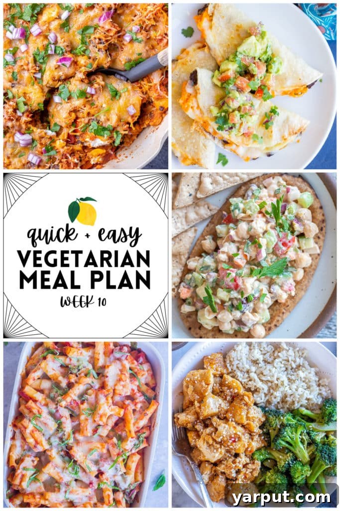 Wallet-Friendly Veggie Meals Week 10 Menu 2 Weekly Budget-Friendly Vegetarian Meal Plan Overview