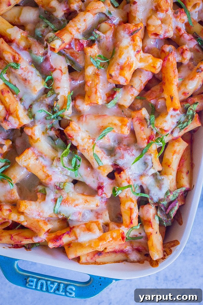 Wallet-Friendly Veggie Meals Week 10 Menu 6 5 Ingredient Baked Ziti with Spinach and Chickpeas