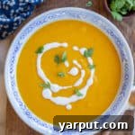 Coconut Curry Roasted Butternut Squash Soup