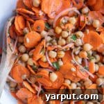 Fresh Carrot and Chickpea Salad