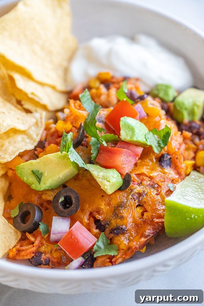 41 Flavorful Soy-Free Vegetarian Meals for Lunch and Dinner 21 Hearty rice and bean taco casserole