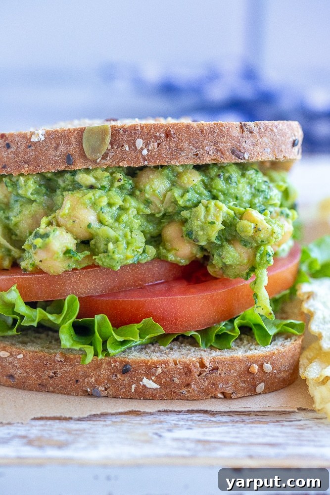 41 Flavorful Soy-Free Vegetarian Meals for Lunch and Dinner 32 Creamy avocado pesto chickpea sandwiches