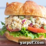 Vegetarian Tuna Salad Croissant
