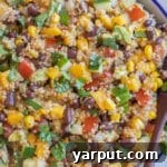 A small image of the Mango Black Bean Quinoa Salad, perfect for recipe cards.