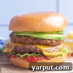 Black Bean Smash Burger