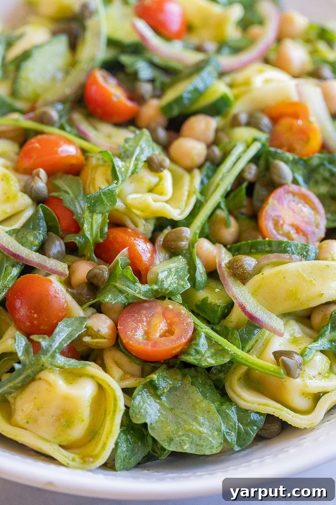 Refreshing Tortellini Pasta Salad with Zesty Herb Dressing 6 img 21243 5