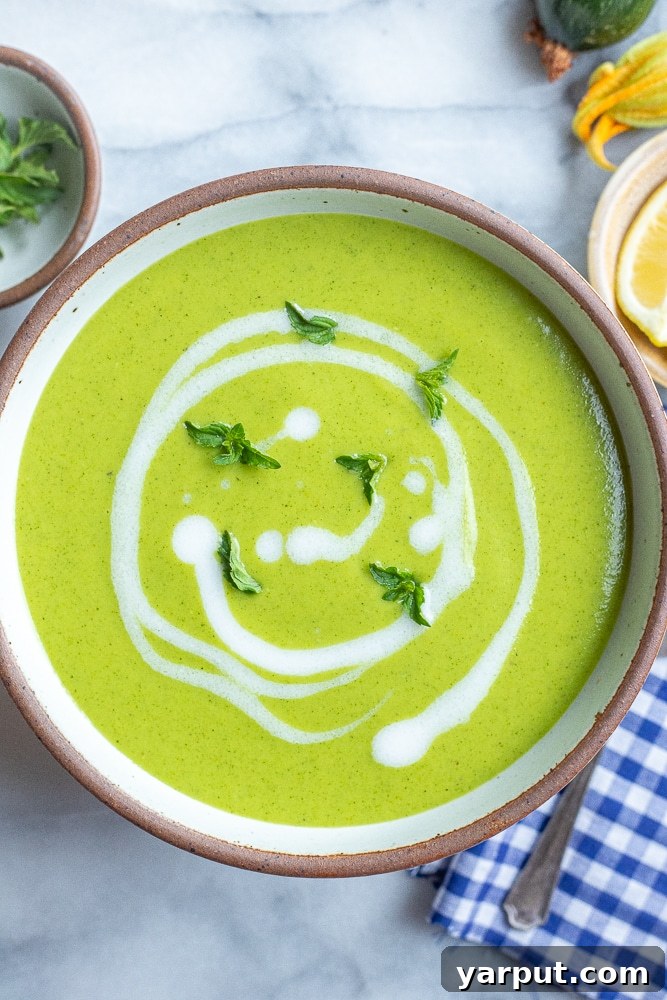 Week 29 Healthy Vegetarian Meal Plan 5 Hearty and budget-friendly Curried Zucchini Soup for Wednesday dinner