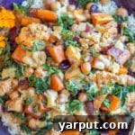 Golden Roasted Cauliflower & Sweet Potato Bowls with Creamy Curry Tahini 8 Roasted Cauliflower and Sweet Potato Bowls with Curry Tahini Sauce