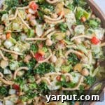 Asian Inspired Crunchy Cabbage Salad