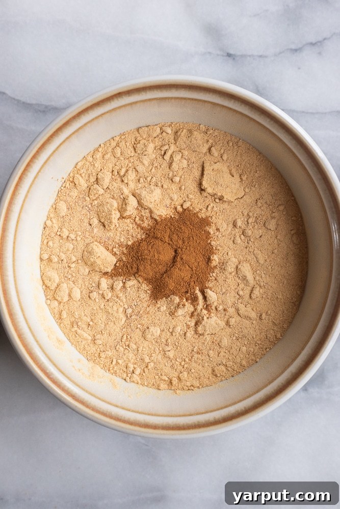 Classic Apple Pie with Fresh Apples and Warm Spices 5 bowl of blended dried apples with spices mixed in