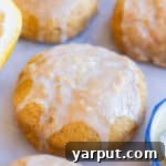 Soft Pumpkin Cookies with Orange Glaze