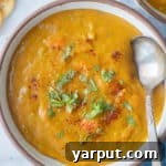 Smoky Vegetarian Split Pea Soup